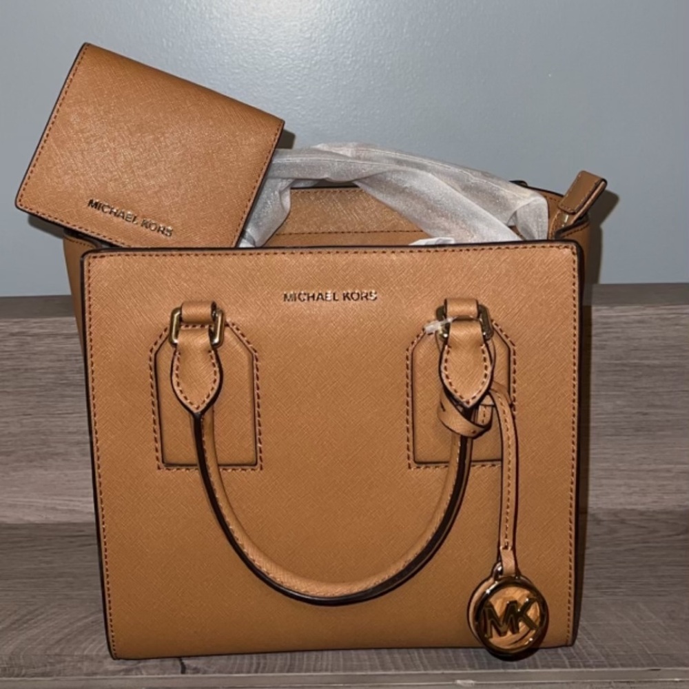 Michael Kors tote and wallet